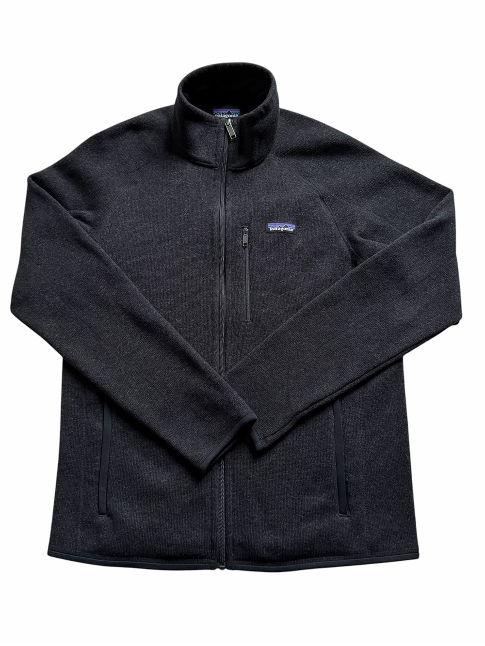 Patagonia Men’s Better Sweater Fleece Jacket Medium Black Midweight Hiking